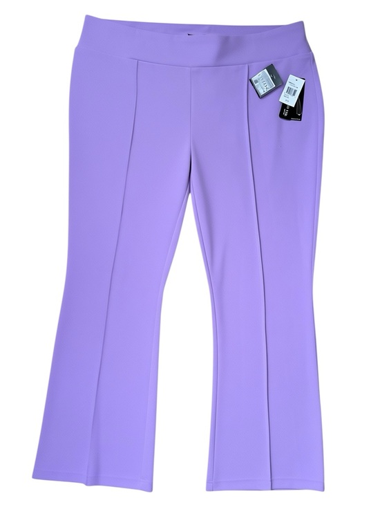 Soho Apparel Pants - Soho Apparel Lavender Boot-Cut Pants w/ Front Crease W:22” R:13” I:32” RT $60